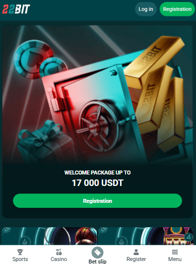 22BIT Casino Bonus Welcome Package and Promotions